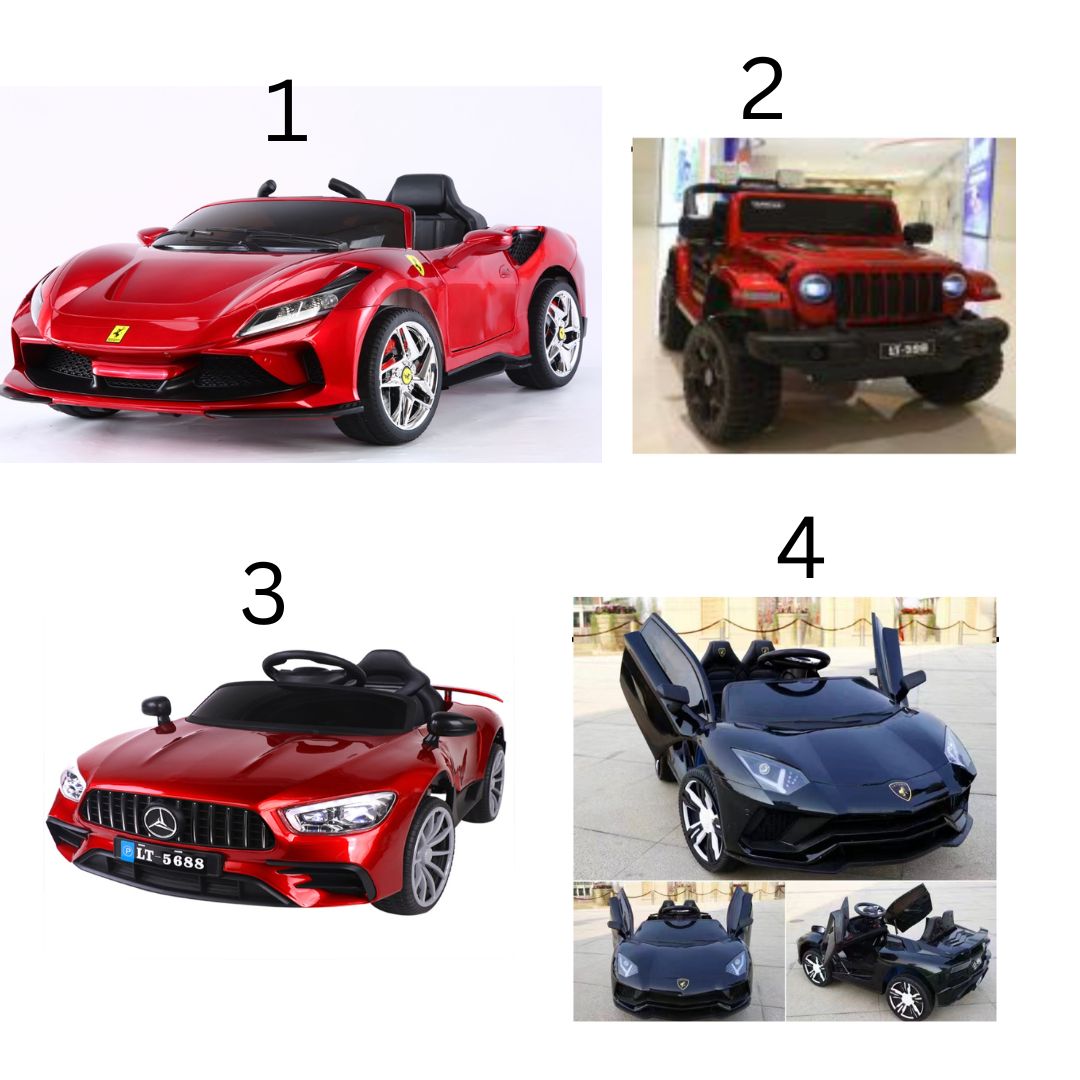 2024 High Quality Electric Car Kids Rechargeable