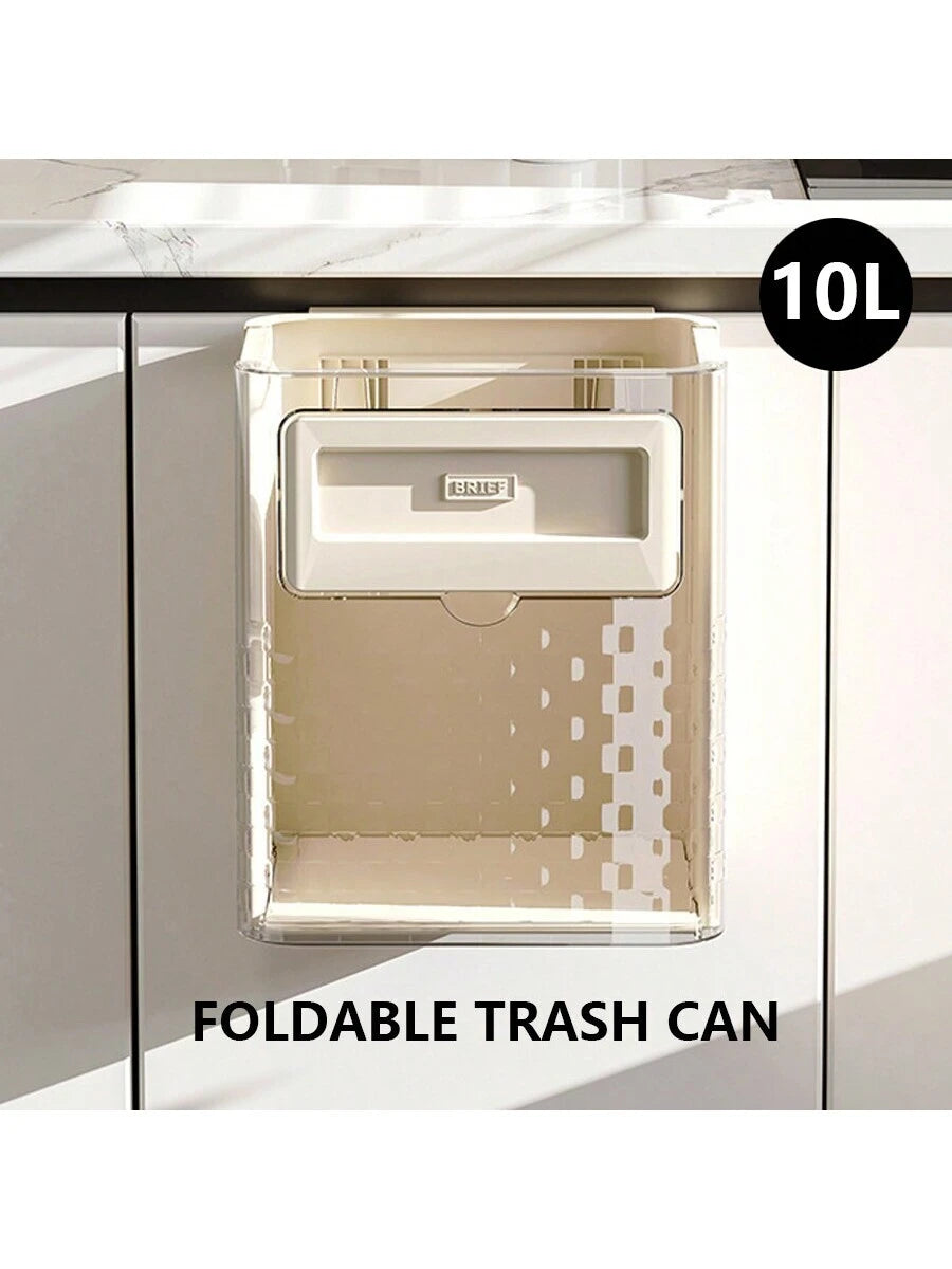 10L Capacity Wall Mounted Kitchen Trash Can