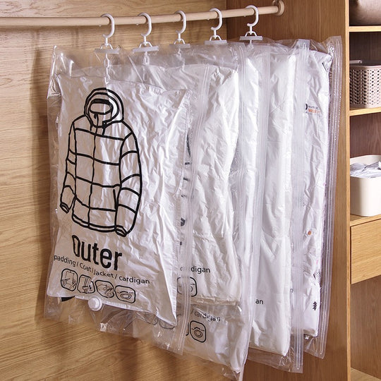 Transparent Vacuum Storage Bag for Clothes - StorageDelight