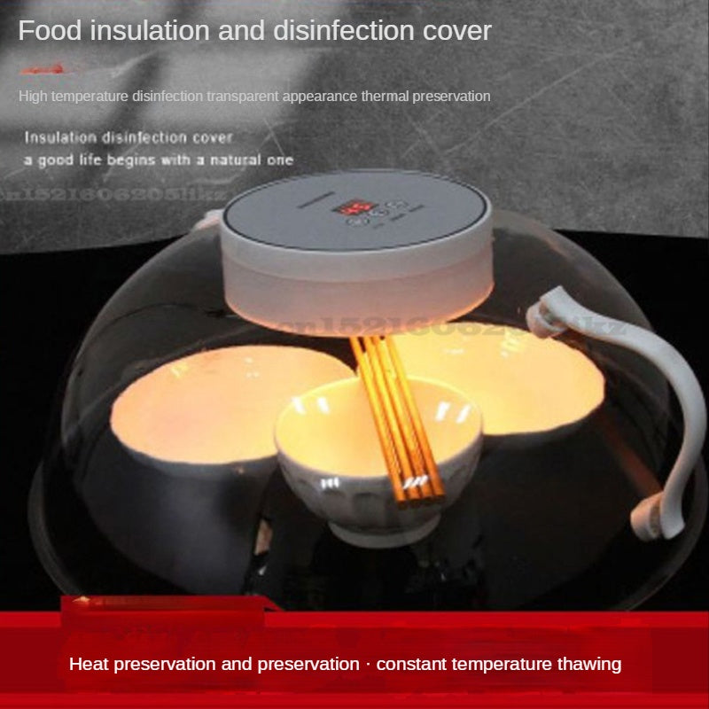 Heating Sealing Cover for Food Meal Intelligent Smart Electric Heating Food Insulation Cover Multi-Function Food Fresh Cover