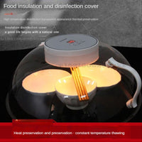 Thumbnail for Heating Sealing Cover for Food Meal Intelligent Smart Electric Heating Food Insulation Cover Multi-Function Food Fresh Cover