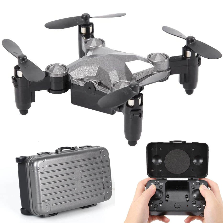 2.4G 720P Mobile Camera WiFi DH-120 Luggage Drone Mini Folding Quadcopter Remote Control Altitude Hold Real-Time Transmission FPV 4-Axis RC Dron