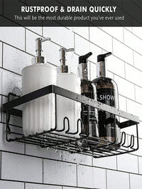 Thumbnail for 2 PCS Bathroom Storage Rack Hanger Stainless Steel