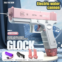 Thumbnail for Water Gun Electric Glock Pistol Shooting Toy Full Automatic  Outdoor Fun Toy For Children