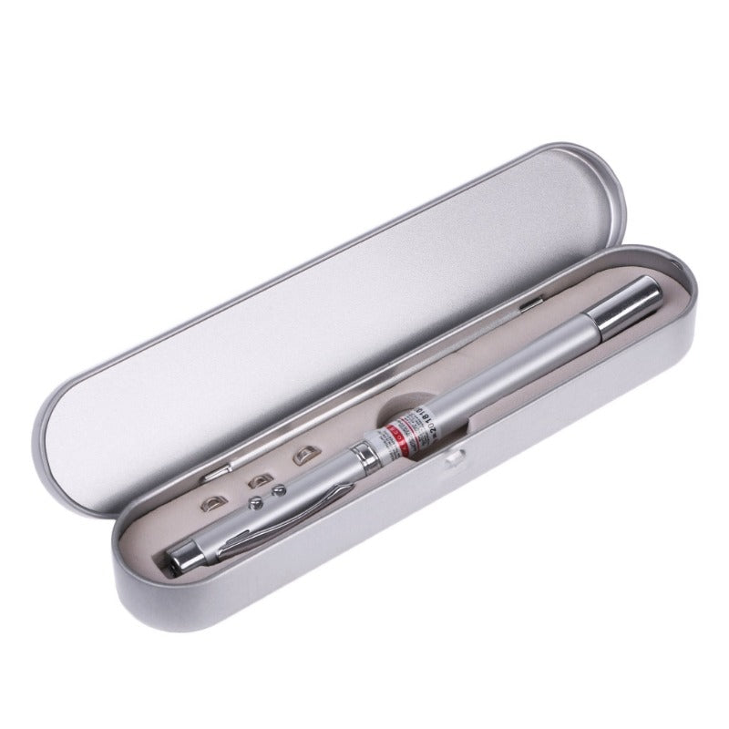 5 in 1 Power Point Telescopic Red Laser Pointer Pen Teaching Tool Ball ...
