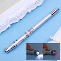 Thumbnail for 5 in 1 Power Point Telescopic Red Laser Pointer Pen Teaching Tool Ball LED Light