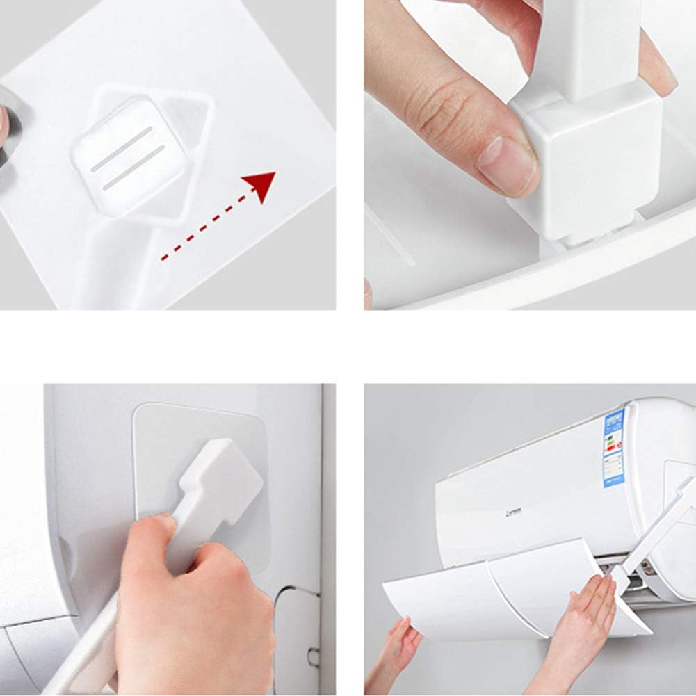 Foldable Air Conditioner Deflector Adjustable