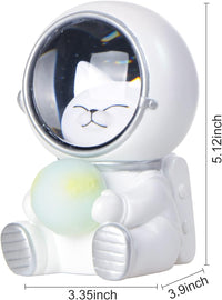 Thumbnail for Cute Spaceman LED Night Light Nursery Astronaut Moon Lamps Galaxy