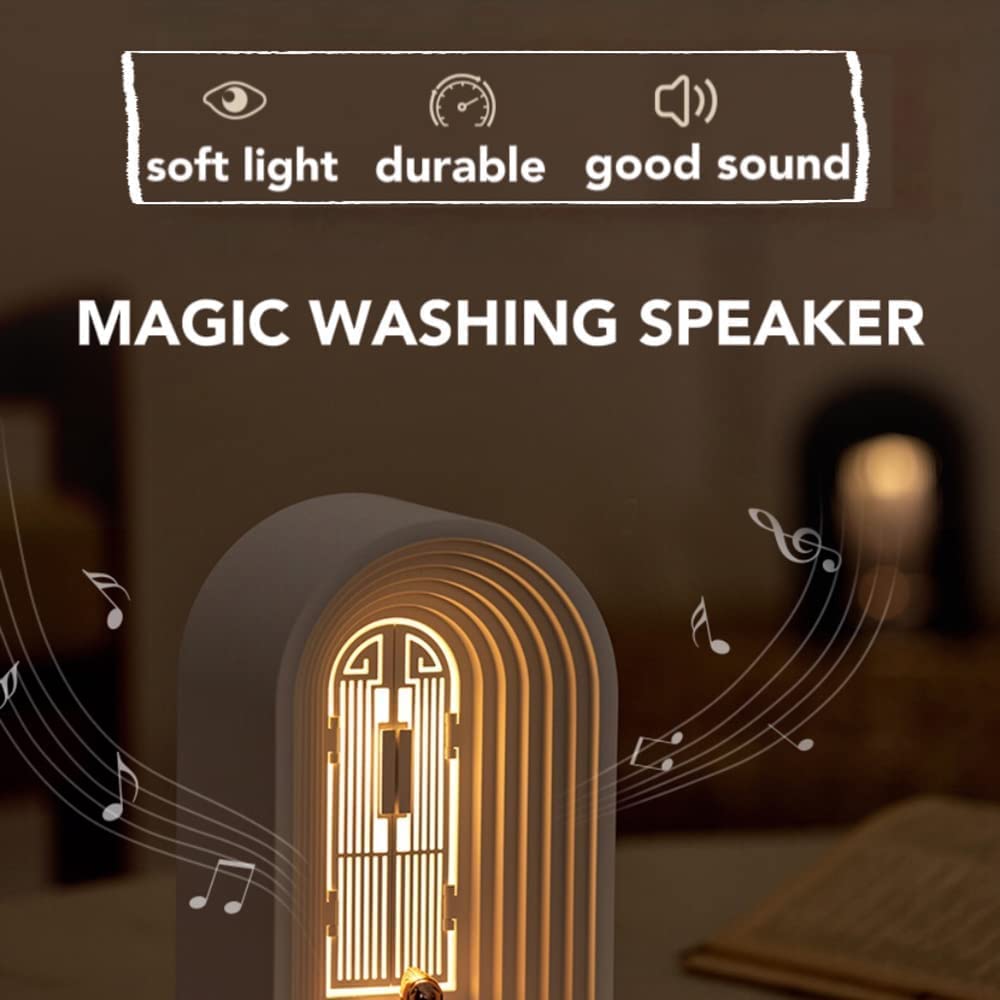 Nordic Table Night Light with Bluetooth Speaker