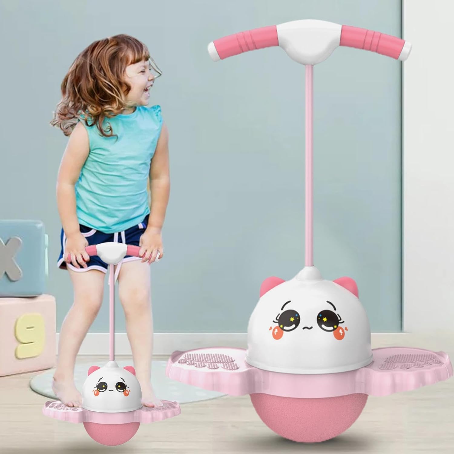 Jumping Toy Stick Anti-Slip Kids