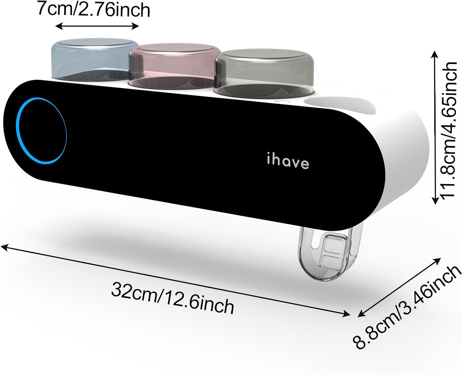 ECOCO UV Sterilization Toothpaste Dispenser