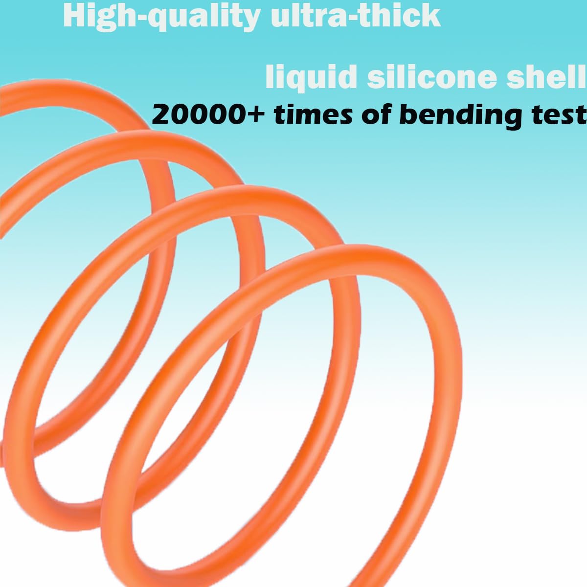 1 meter USB C Zinc Alloy Elbow Cable 180° Rotatable Type C Fast Charging