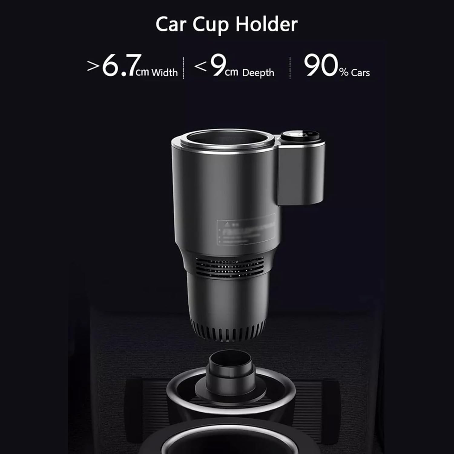 Smart 2 in 1 12V Car Heating Cooling Cup