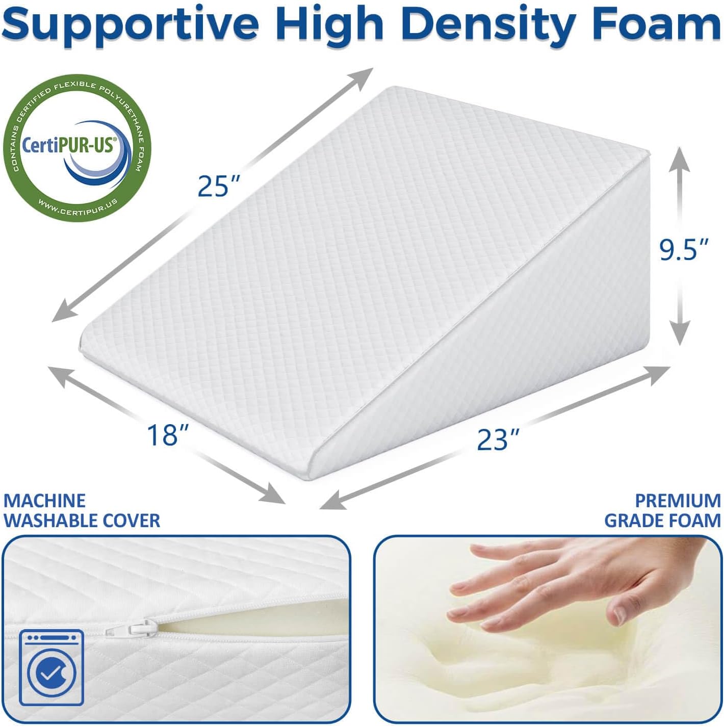 Original  High-Density Sponge Arm Rest Pillow for Reading, Working, Playing Steam Deck