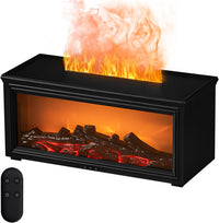 Thumbnail for 280ml Simulated Charcoal Fireplace Aroma Humidifier