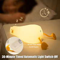 Thumbnail for Lying Flat Duck Night Light USB Rechargeable LED