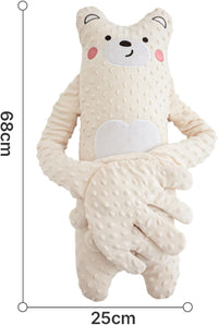 Thumbnail for Baby Hand Pillow with Remote Choco Bear