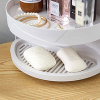 Thumbnail for Bathroom/Kitchen 360 Degree Rotating Shelf Corner Shelf 4 Tiers