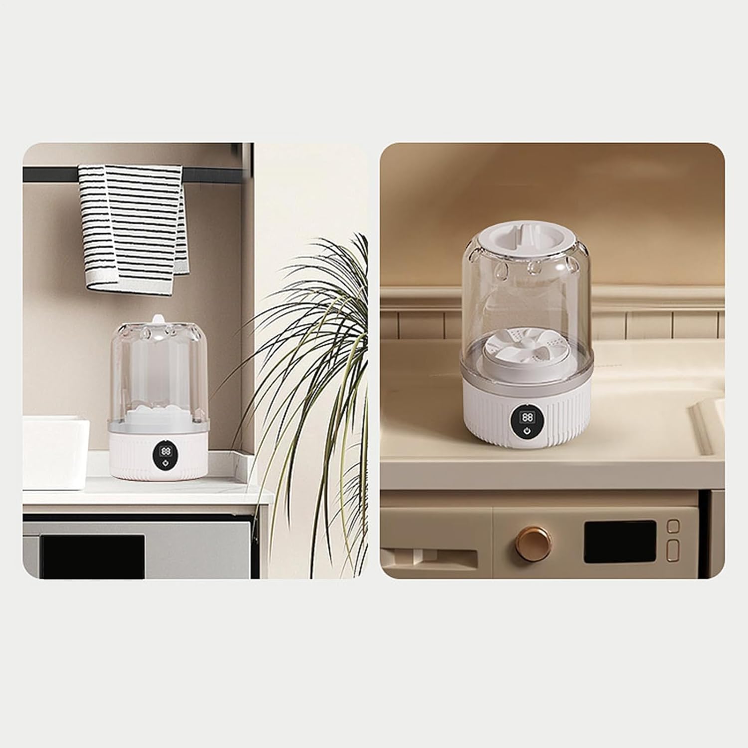 Sock Washing Machine | Baby Washing Machine | Compact Cordless Electric Automatic Device For Underwear Socks Student Dorm