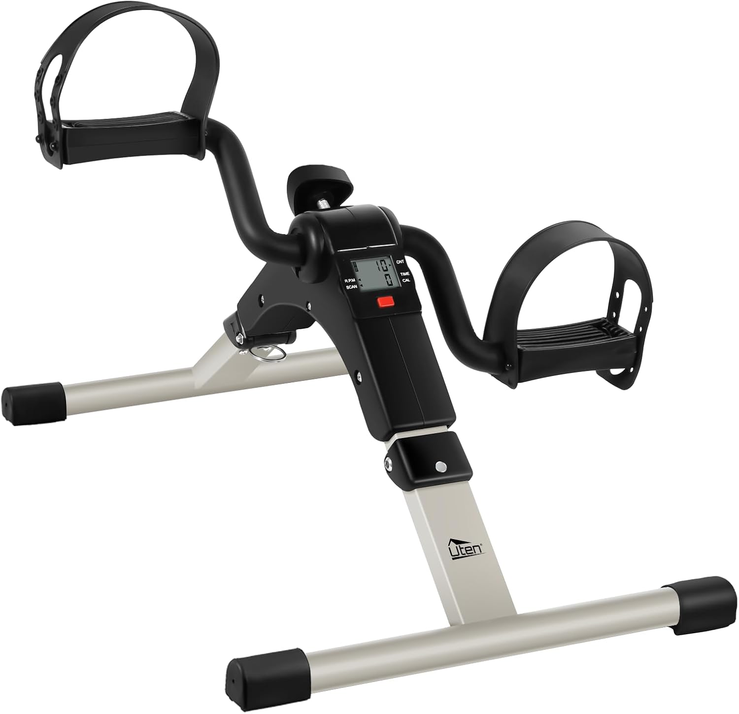 Folding Pedal Exerciser Mini Exercise Bikes Arm and Leg Exercise Peddler Machine