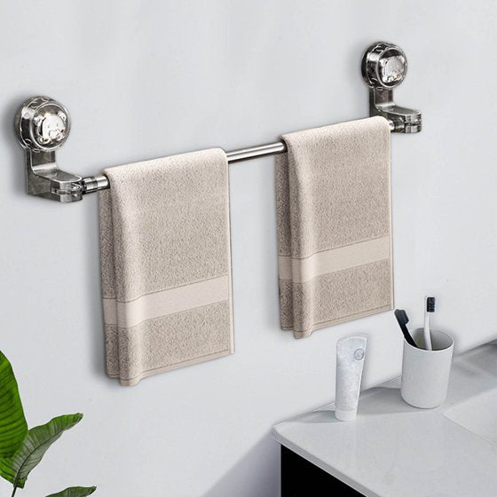 Retractable Suction Cup Towel Bar 65 cm