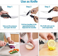 Thumbnail for Gudebuy Kitchen Scissors Stainless Steel