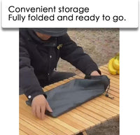 Thumbnail for BBQ Barbecue Grill Outdoor, Portable Folding Charcoal Barbecue, Stainless Steel Small Barbeque Grill for Camping Picnic Terrace Travel