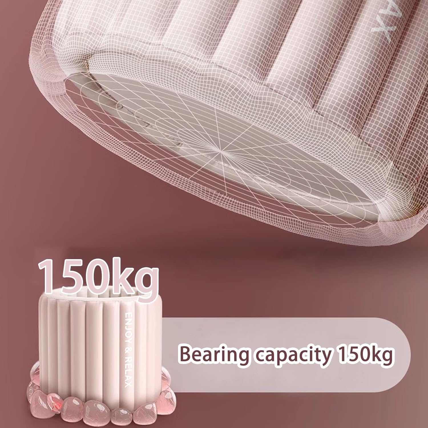 Inflatable Bathtub with Pump 45s Quick Setup