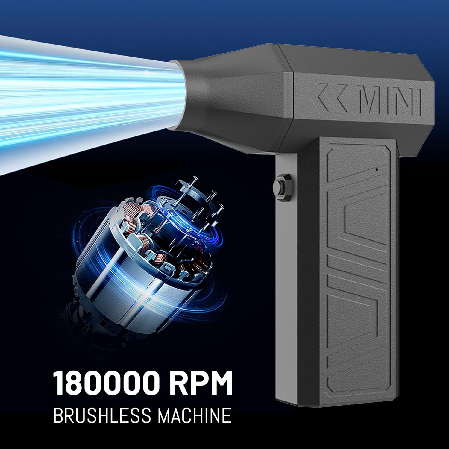 Blower Compressed Mini 180000RPM Compressed Air Duster Mini Blower Turbo Fan – Ahammashop