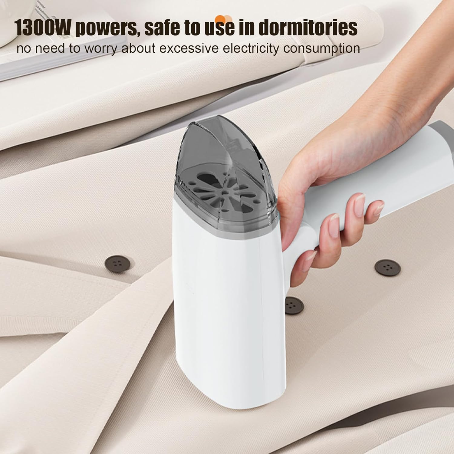 Travel Steam Iron | Mini Compact Travel Steamer - Foldable for Home & Fabrics