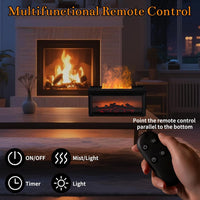 Thumbnail for 280ml Simulated Charcoal Fireplace Aroma Humidifier