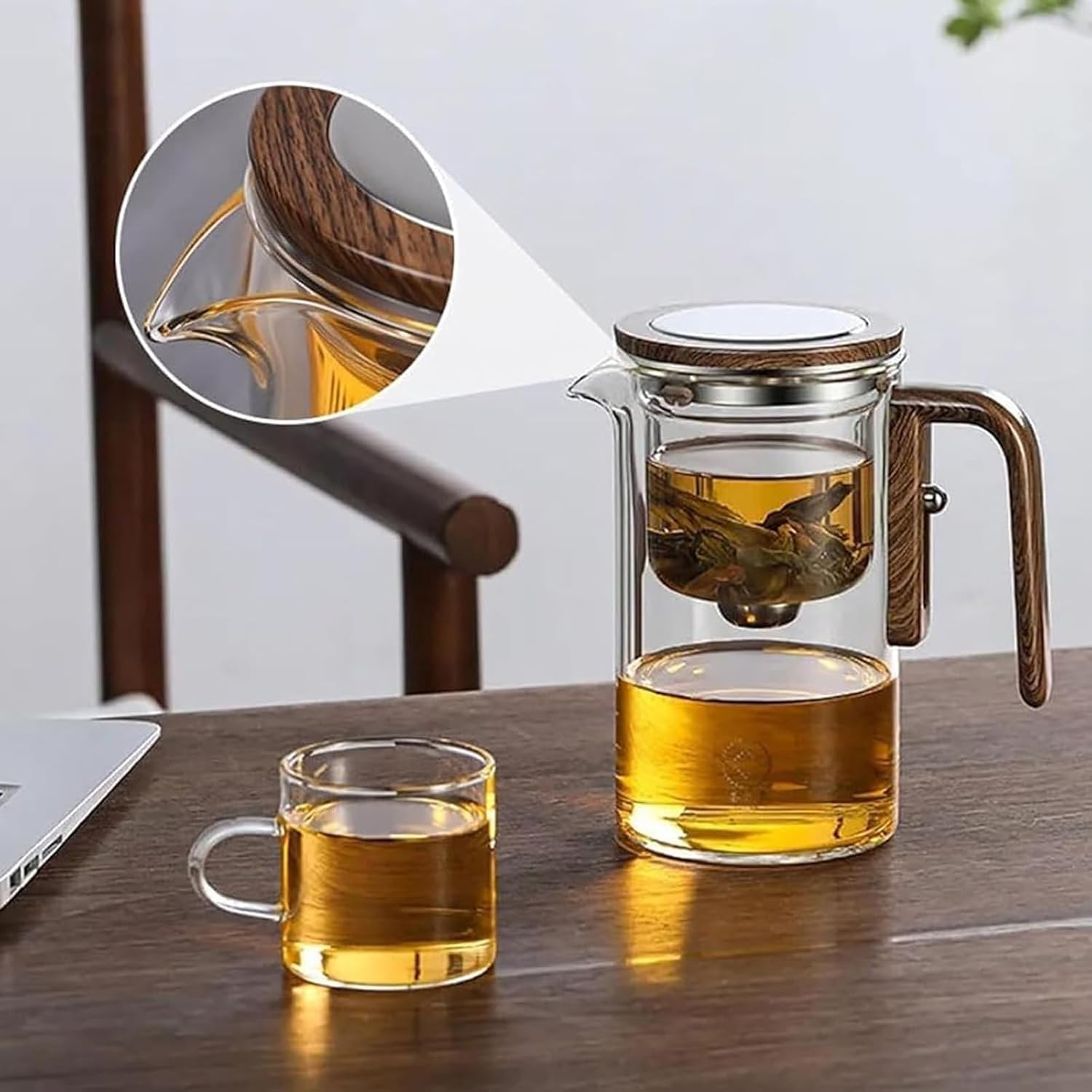 Magnetic Magic Teapot Glass