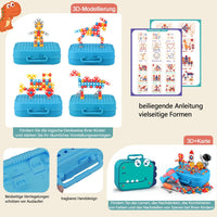 Thumbnail for 3D dinosaur puzzle including drill and tool box gift for boys and girls (211 pieces)