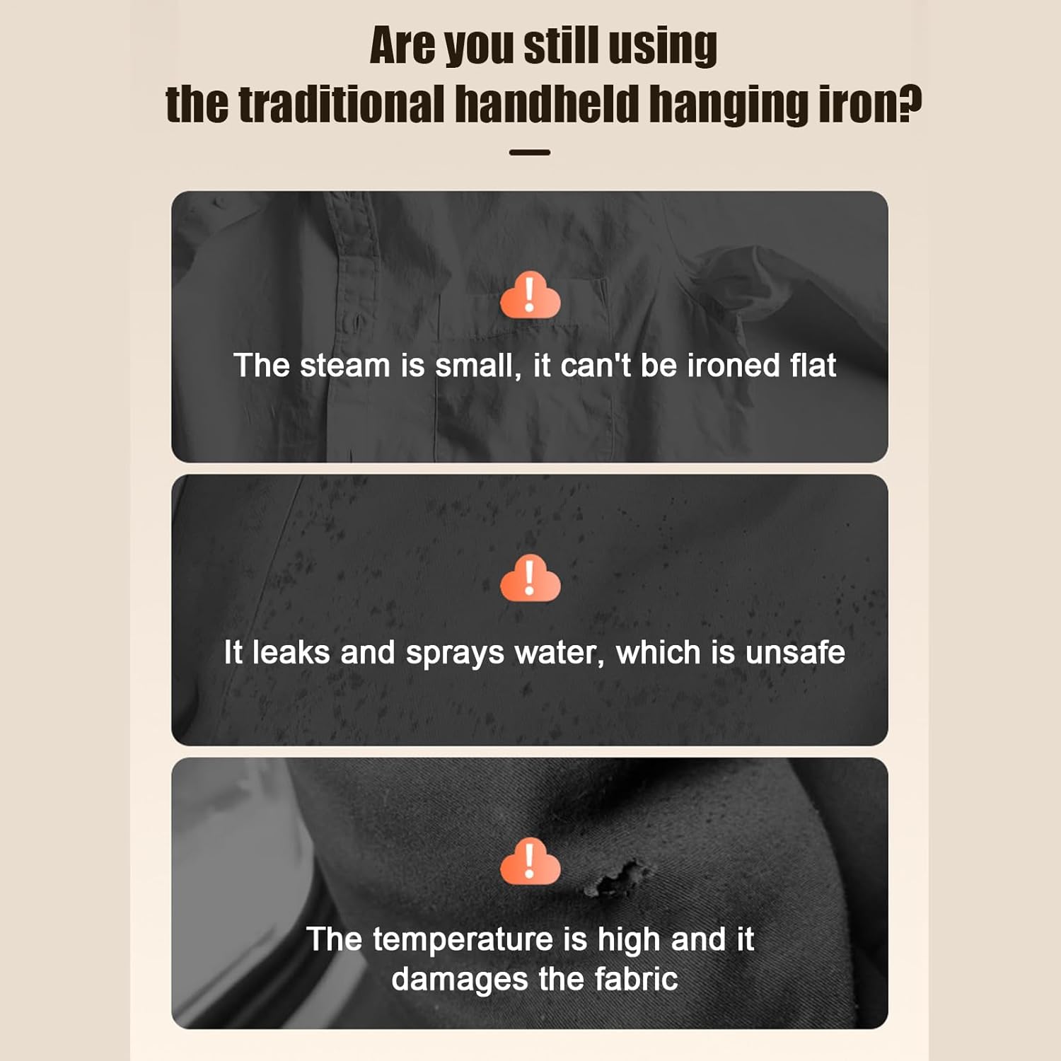 Travel Steam Iron | Mini Compact Travel Steamer - Foldable for Home & Fabrics