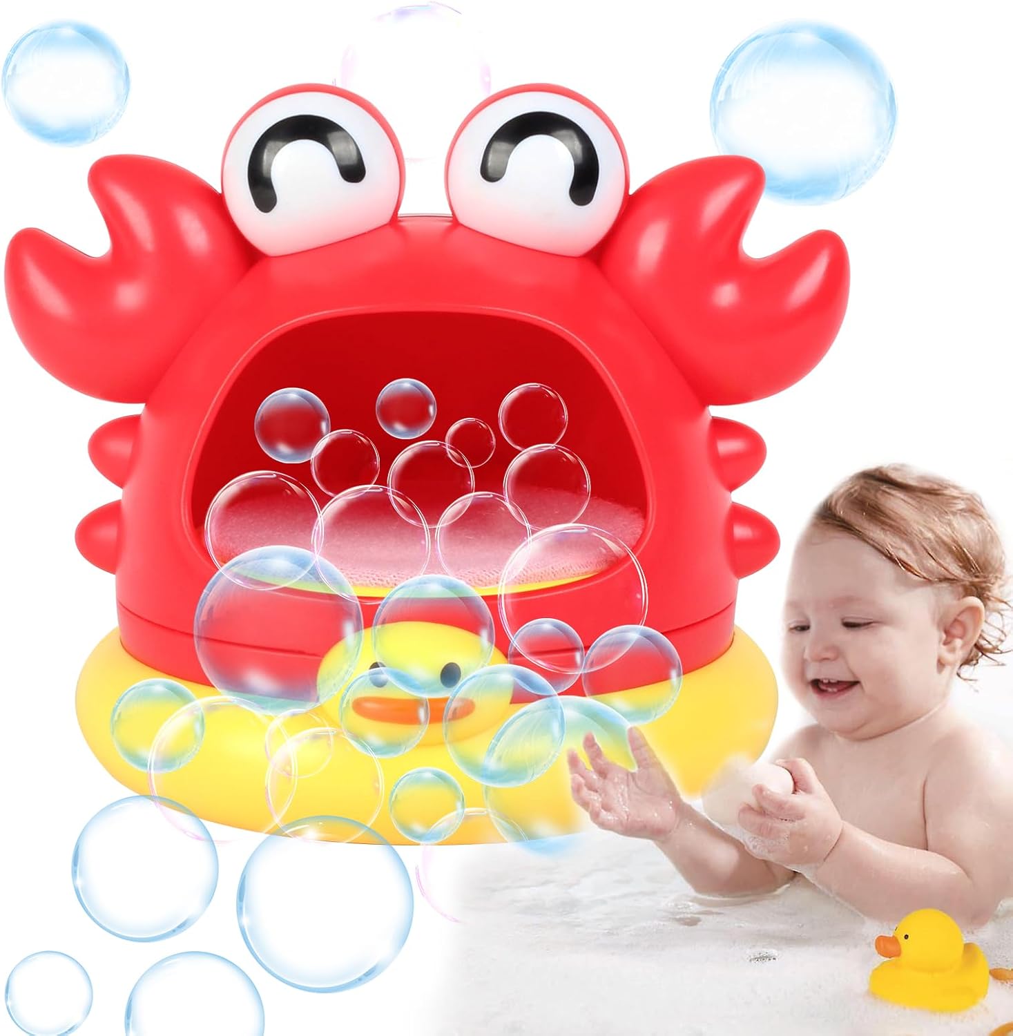 Crab Manual Bubble Machine Kids