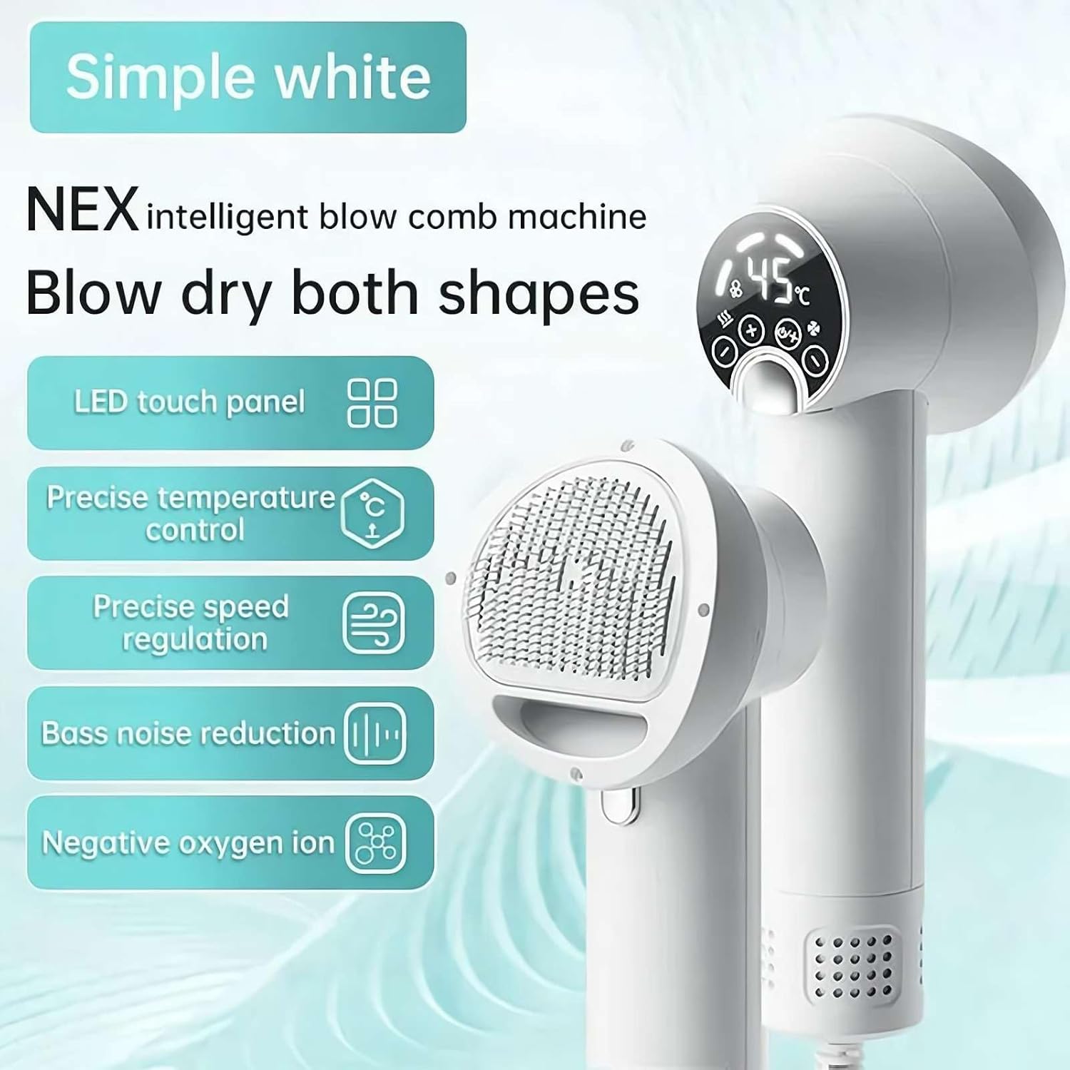 Smart Pet Blow & Comb Silent Hair Dryer