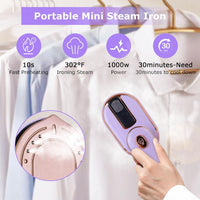 Thumbnail for Rotatable Smart Mini Portable Mini Handheld Steam Iron