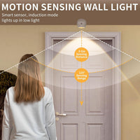 Thumbnail for LED Wall Sconce Motion Sensor, 3 Color Sunset Lamp for Bedroom