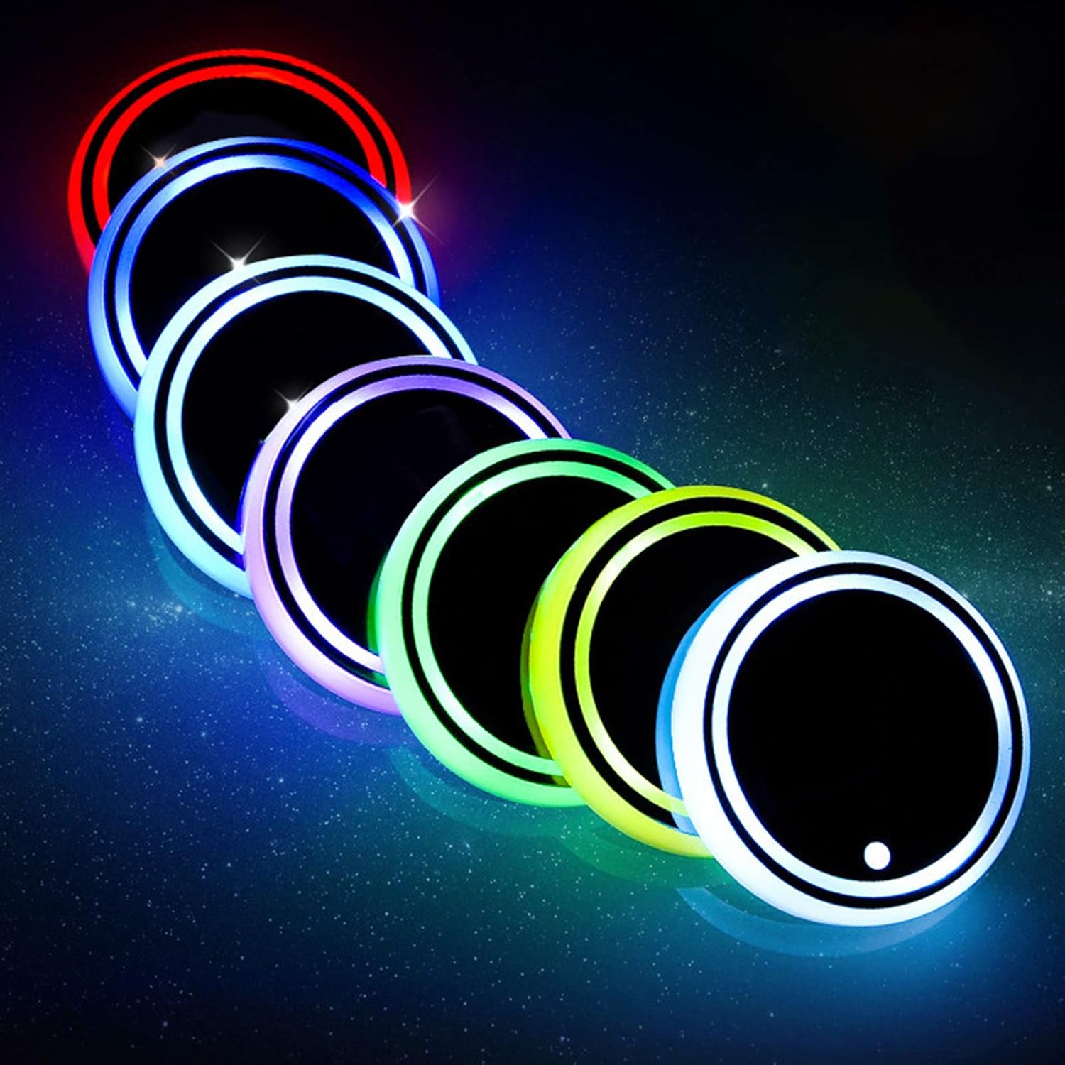 LED Cup Holder Lights for Car