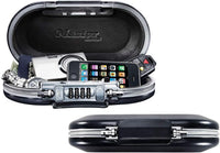 Thumbnail for MASTER LOCK Mini Portable Safe With Cable] [Combination] [Black] 5900EURD - Keep your belongings safe when you are on the go