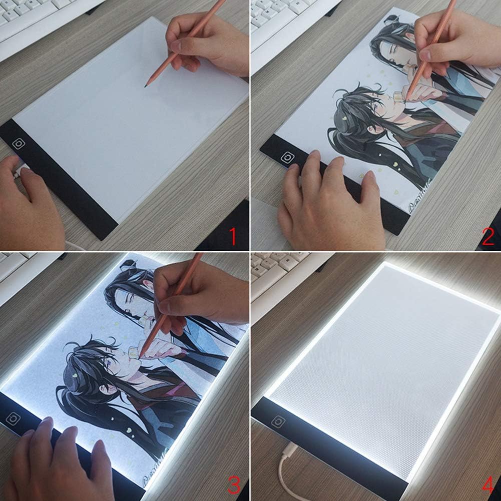 Study LED Illuminated Board Writing A4 20 x 30 cm