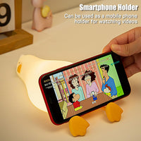 Thumbnail for Lying Flat Duck Night Light USB Rechargeable LED