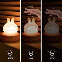 Thumbnail for Bunny Children's Battery Nursing Light Baby Sleep Aid Snooze Lights Rabbit Decoration Children's Room
