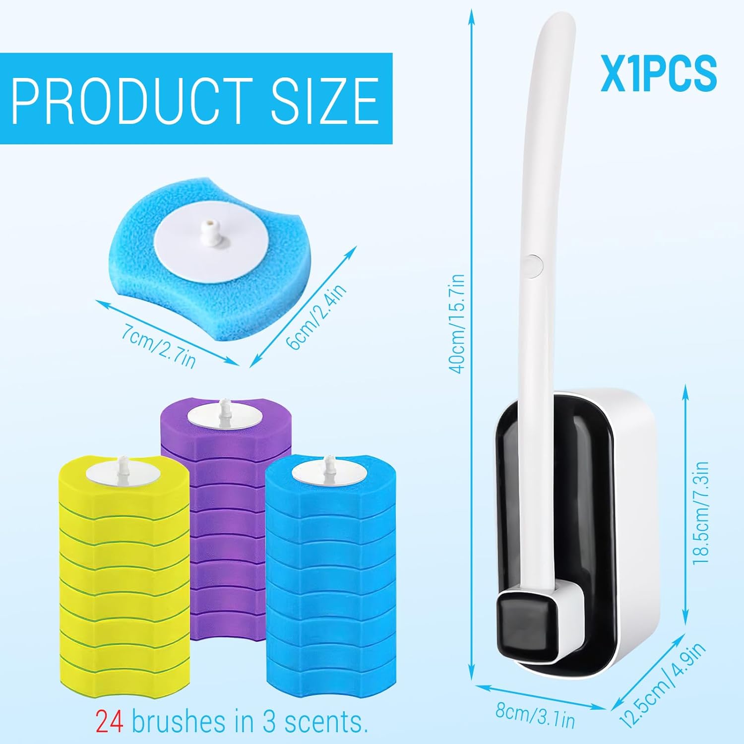 Toilet Brush Kit Brush
