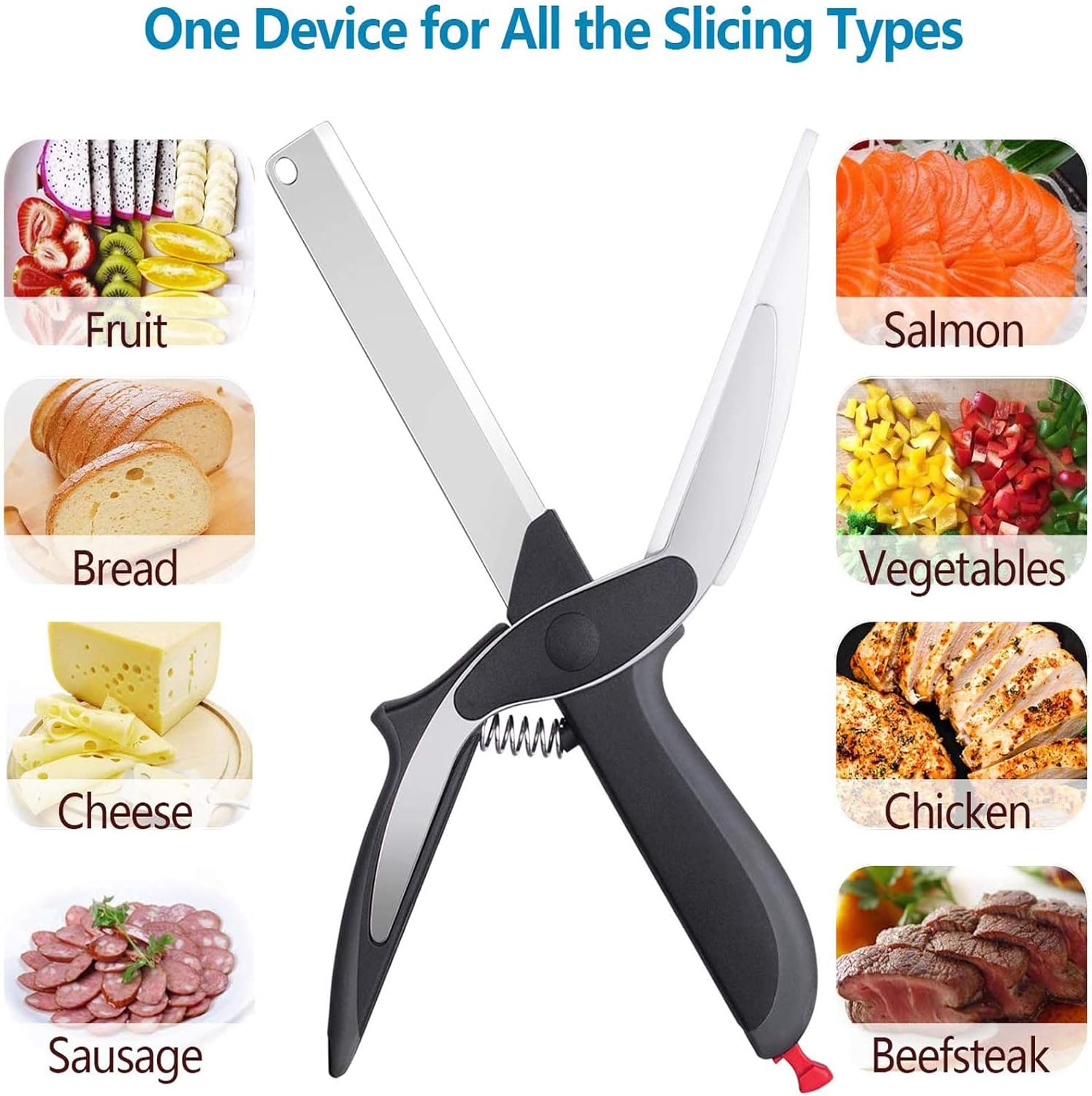 Gudebuy Kitchen Scissors Stainless Steel