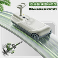 Thumbnail for Cleaning Go Kart for Kids, Ride On Mop Floor Cleaner Go Carts with Cool Lights  Portable Mini Go Kart Retractable Cleaning Mop