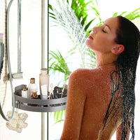 Thumbnail for 2 pcs Bathroom Shower Organizer, Shower Storage Rack