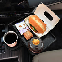 Thumbnail for Car Cup Holder Expander with Food Tray