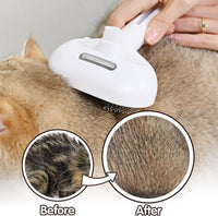 Thumbnail for Steam Grooming Brush for Cats and Dogs - 3 IN 1 Spray Brush