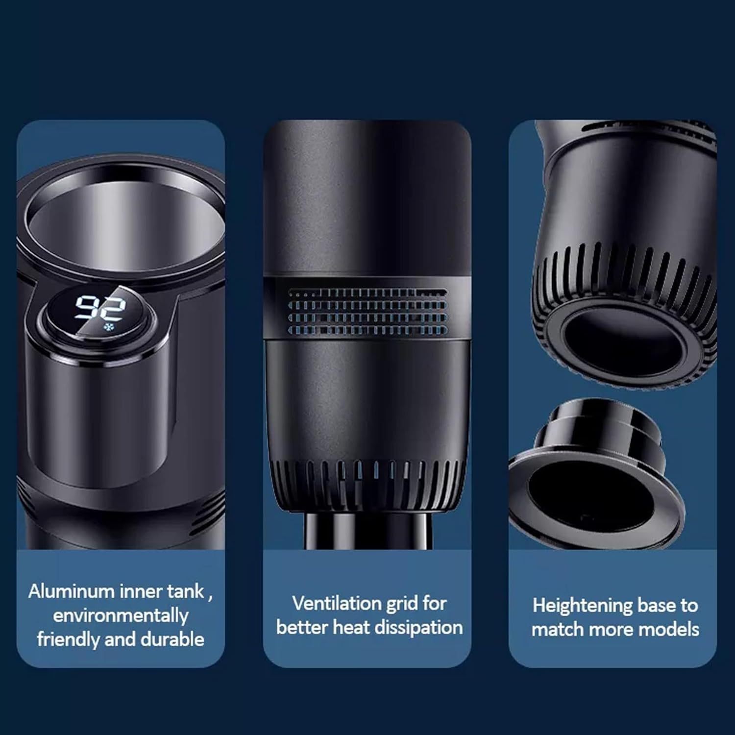 Smart 2 in 1 12V Car Heating Cooling Cup